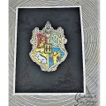 Bild 4 von Crackerbox & Suzy Stamps Cling - Gummistempel Crest of Hogwarts