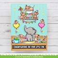 Bild 2 von Lawn Fawn Clear Stamps  - elephant parade add-on
