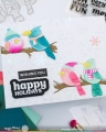 Bild 7 von Waffle Flower Birdie Friends in Winter Die - Stanze Winter Vögel