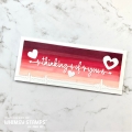 Bild 6 von Whimsy Stamps Die Stanze  -  Slimline Heartbeats Die Set Herzfrequenz