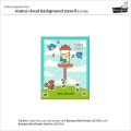 Bild 6 von Lawn Fawn Lawn Clippings Stencils - Schablone stratus cloud background stencil stratus cloud backgro