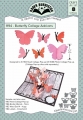 Karen Burniston Dies Butterfly Collage Add-ons - Stanzen Schmetterling
