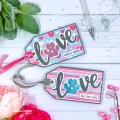 Bild 8 von Whimsy Stamps Die Stanze - Love Paw Word and Shadow Die Set