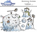 The Card Hut Clear Stamps - Snowman capers - Stamp Set