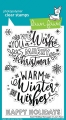 Lawn Fawn Clear Stamps  - Clearstamp Giant Holiday Messages