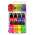 Bild 1 von Ranger • Tim Holtz Alcohol Neons Ink Set 8 Stk.
