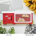 Bild 5 von Stanzschablone Whimsy Stamps Slimline Chicken Coop Die Set - Hühnerstall