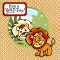 Bild 3 von Stampendous! Lion Cling Rubber Stamps And Cutting Dies Set - Stempel mit Stanzen Löwe