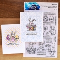 Bild 2 von Simon Hurley create Photopolymer Clear Stamps Easter Bunnies - Ostern Hasen