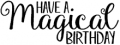 Impronte d' Autore Stempelgummi - Magical Birthday