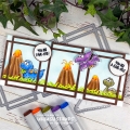 Bild 3 von Whimsy Stamps Clear Stamps - Roar-a-Saur - Dinosaurier