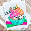 Bild 4 von Waffle Flower Cupcake Topper Additions Stamp Set