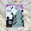 Bild 12 von Whimsy Stamps Die Stanze  - Slimline Decrepit Grave Grabstein