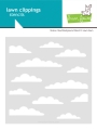 Bild 1 von Lawn Fawn Lawn Clippings Stencils - Schablone stratus cloud background stencil stratus cloud backgro