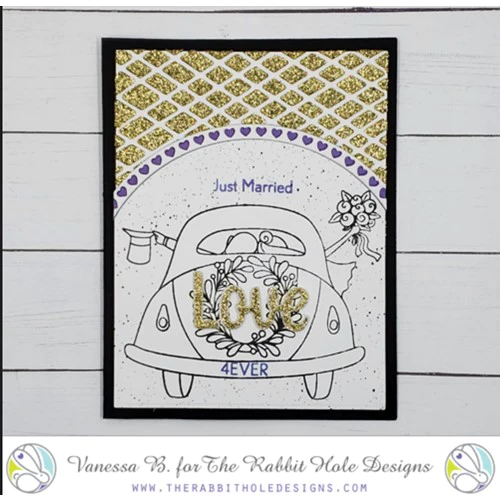 Bild 5 von The Rabbit Hole Designs Clear Stamps  - Just Married