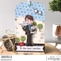 Bild 2 von Gummistempel Stamping Bella Cling Stamp ODDBALL BOY TEACHER