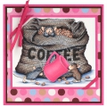 Bild 4 von Stampendous Cling Stamps Coffee Break Rubber Stamp - House Mouse Gummistempel