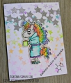 Bild 2 von The Rabbit Hole Designs Clear Stamps  - Caffeinated - Unicorn - Einhorn