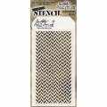 Tim Holtz Collection Schablone Layering Stencil Herringbone