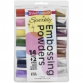Stampendous Embossingpulver - Sparkly Embossing Powder Kit