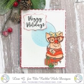 Bild 7 von The Rabbit Hole Designs Clear Stamps - Hoggy Holidays - Weihnachten Schwein