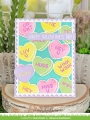 Bild 2 von Lawn Fawn Stencil -  Schablonen outline hearts stencil Background Stencils