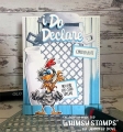 Bild 4 von Whimsy Stamps Clear Stamps - Rowdy Rooster