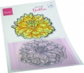 Marianne Design - TINY'S FLOWERS - DAHLIA - Stempel und Stanzen Dahlie