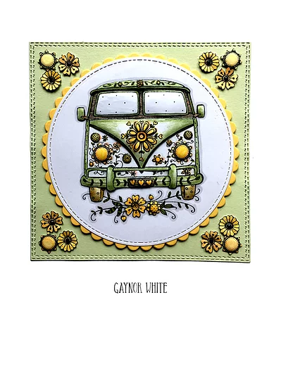 Bild 5 von Pink Ink Designs - Stempel Camper Van - Bus