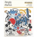Simple Stories Bits & Pieces Die-Cuts - Say Cheese Classic Mouse Stanzteile
