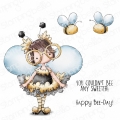 Bild 1 von Gummistempel Stamping Bella Cling Stamp TINY TOWNIE BUSY BEE