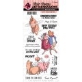 Art Impressions Clearstamps Ham It Up Set
