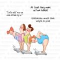 Bild 1 von Art Impressions Clear Stamps Girlfriends The Weigh In Set