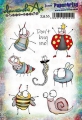 PaperArtsy Gummistempel  Zinski Art Set 55