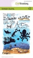 CraftEmotions Stempel - clearstamps A6 - Ocean 6 Carla Creaties