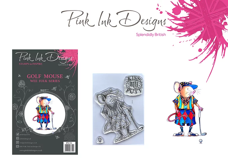 Bild 9 von Pink Ink Designs - Stempel Golf Mouse (Golf Maus)