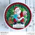 Bild 2 von Gummistempel Stamping Bella Cling Stamp TINY TOWNIES ON SANTA'S LAP