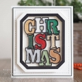 Bild 3 von Creative Expressions Big Bold Words Christmas Craft Die & Stamp Set - Stanze & Stempel