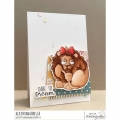 Bild 3 von Gummistempel Stamping Bella Cling Stamp ODDBALL OZ COWARDLY LION