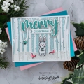 Bild 7 von Honey Bee Stamps DieCuts - Woodland Winter Animals - Stanzschablone Wintertiere