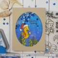 Bild 4 von Whimsy Stamps Clear Stamps  - Christmas Tidings - Weihnachten Fische