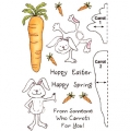 Clearstamps HoneyPOP Carrot Bunny