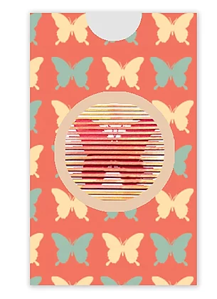 Bild 3 von Uchi's Design Animation Clear Stamps  - Vertical Butterfly