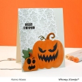 Bild 5 von Whimsy Stamps Stencil - Halloween Expressions - Kürbisgesichter