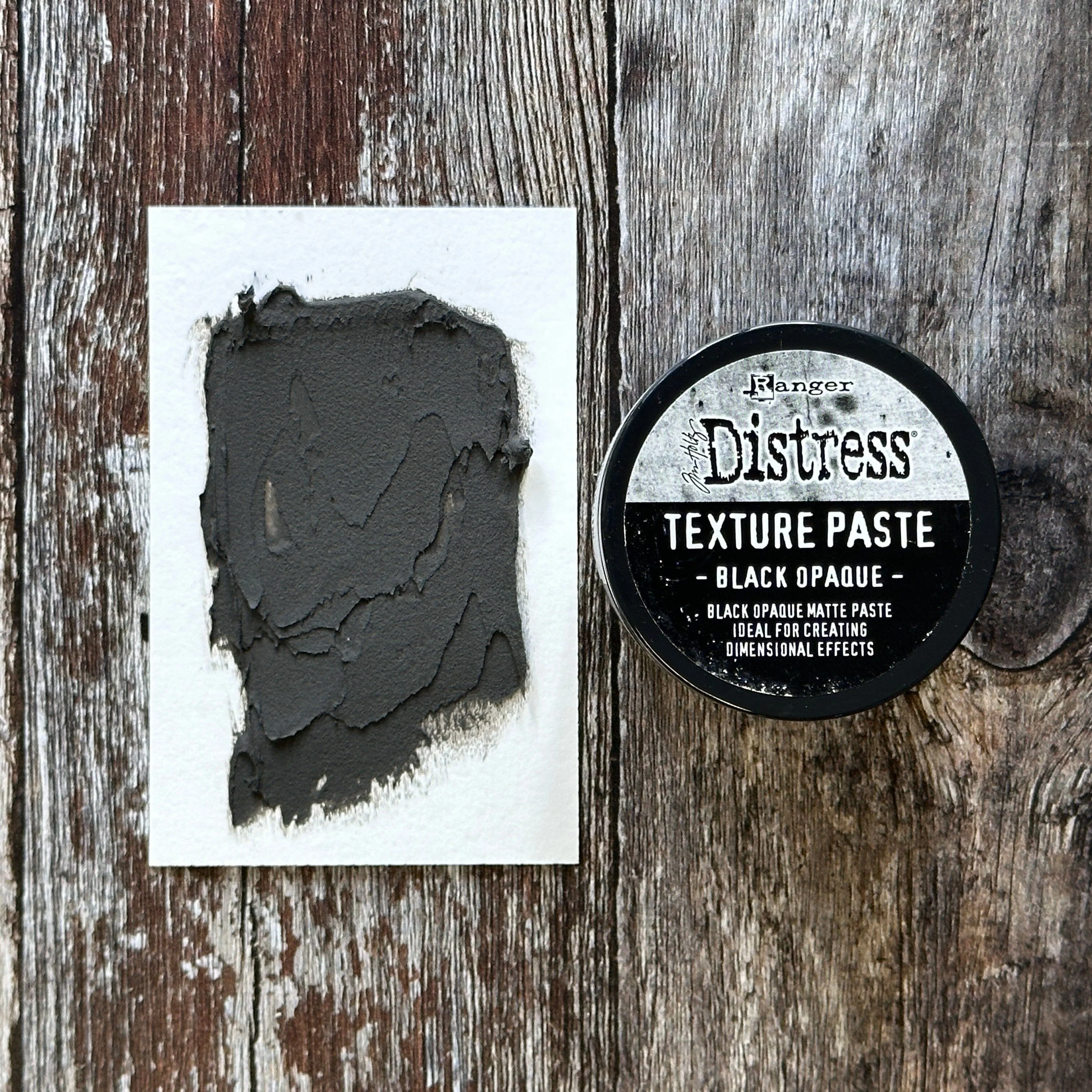 Bild 2 von Tim Holtz Distress® Halloween Texture Paste Black Opaque