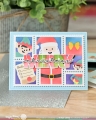 Bild 11 von Waffle Flower Postage Collage Dear Santa  Stencil - Schablone Weihnachtsmann