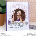 Bild 4 von Gummistempel Stamping Bella Cling Stamp UPTOWN GIRL EMILY DA BELLA RUBBER STAMP (CHARITY FUNDRAISER)