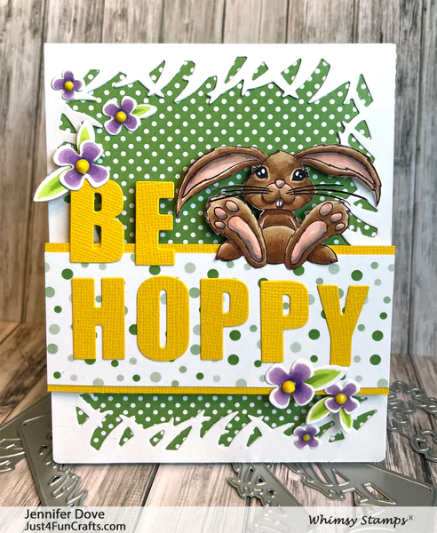Bild 5 von Whimsy Stamps Clear Stamps - Hoppy Floppy Bunnies - Ostern Hase