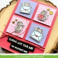 Bild 3 von Lawn Fawn Clear Stamps - valentine mice