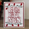 Bild 3 von Creative Expressions Big Bold Words Greetings Craft Die & Stamp Set - Stanze & Stempel